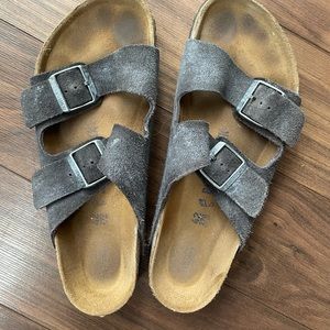 WORN BIRKENSTOCKS